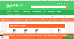 Desktop Screenshot of lampshoponline.com